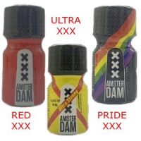 Amsterdam XXX Red Ultra Pride Pack (3x10ml)