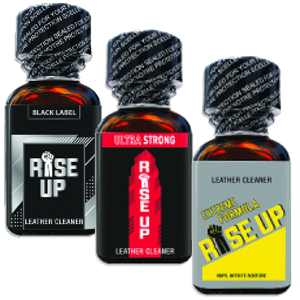 Rise Up Trio 3-Pack  Ultra Strong - Extreme Formula - Black Label (3x25ml)
