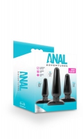 Anal Adventures - Basic Anaal Plug Set 3-delig S-M-L