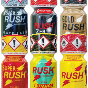 Rush 6-Pack France Classic-Super-Black-Zero-Gold-Butanol (5x10ml) NEW Rush 6-Pack France Classic-Super-Black-Zero-Gold-Butanol (5x10ml) NEW