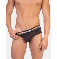 BARCODE BERLIN PRIDE BACKLESS BRIEF BLACK NEW