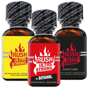 Rush 3-Pack Ultra Strong - Black Label - Butanol BIG (3x25ml) NEW Rush 3-Pack Ultra Strong - Black Label - Butanol BIG (3x25ml) NEW